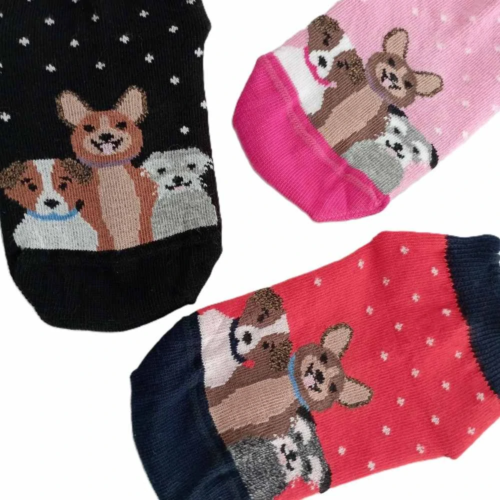 Dívčí nízké ponožky Trepon Friend růžové