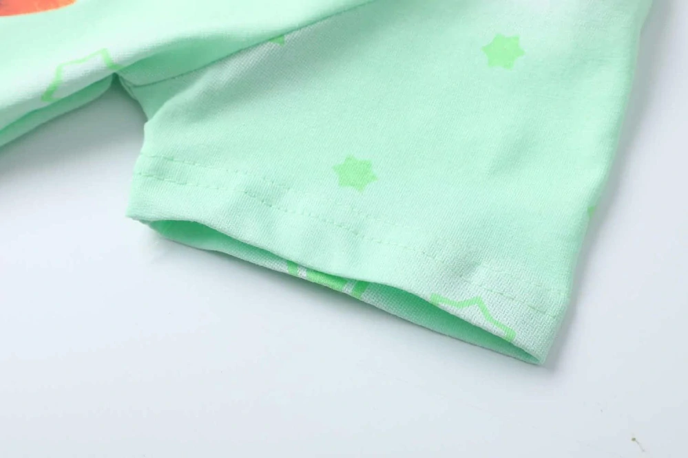 Chlapecké tričko krátký rukáv Kugo FC0369 zelené s dinem