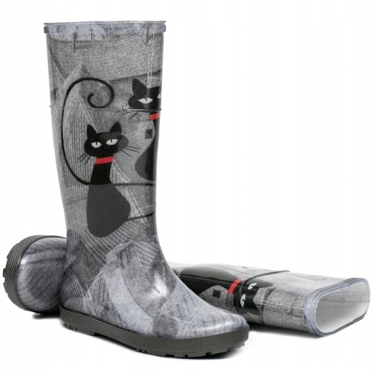 Dámské holinky Demar Hawai Lady Exclusive 0077 ED kočka