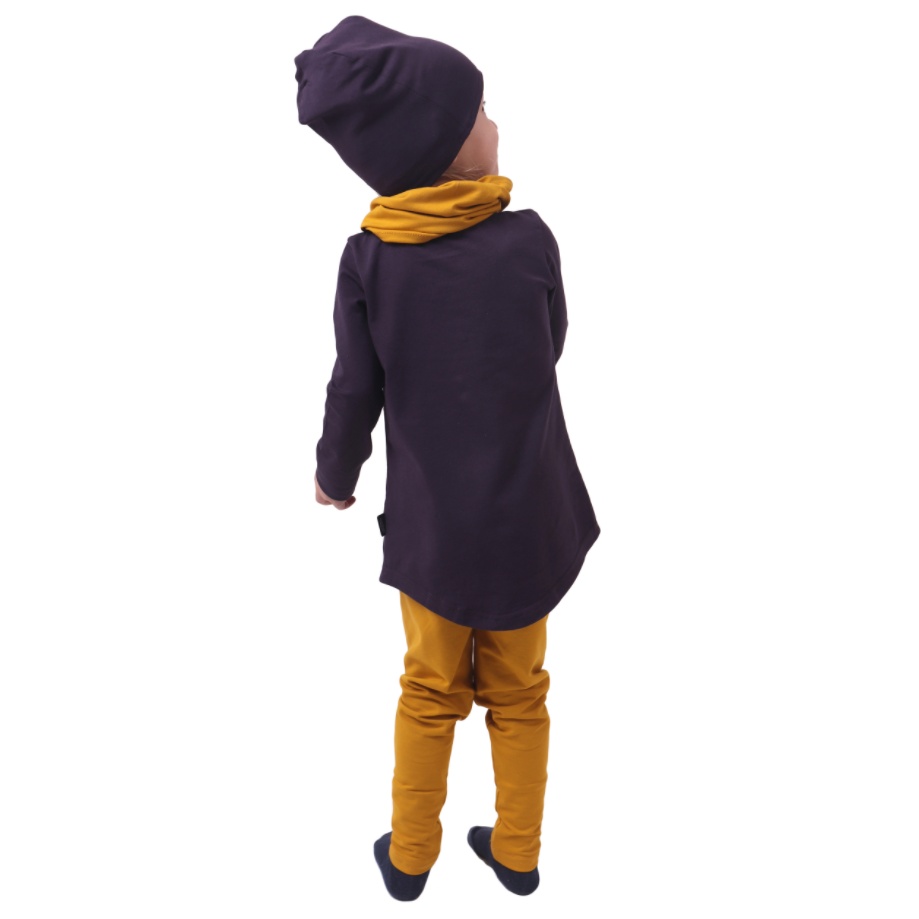 Dětské legíny JOŽÁNEK hořčicové