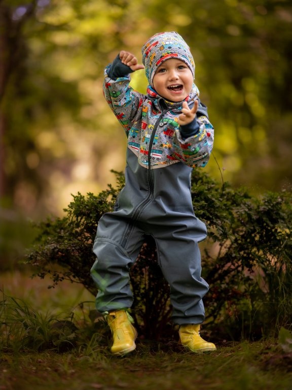 UNUO Dětská fleecová čepice Homeless, ZOO na výletě