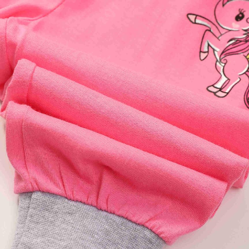 Dívčí pyžamo Kugo MP1326, světle růžová