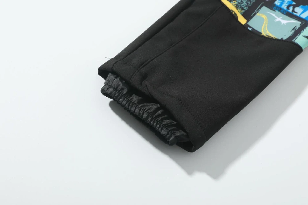 Chlapecké softshellové kalhoty zateplené Kugo HK5053 černé