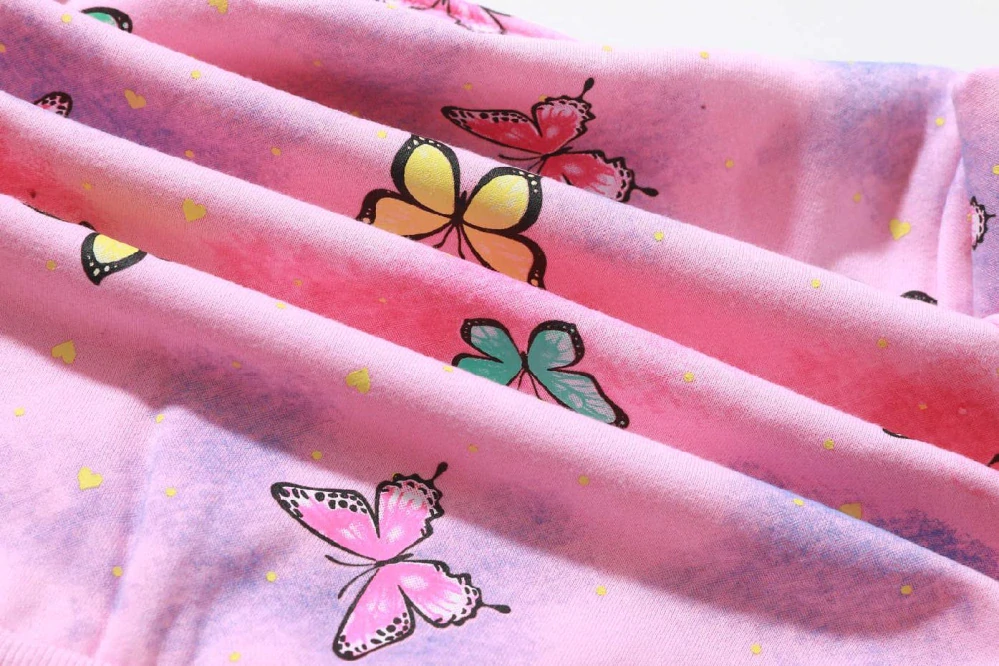 Teplá dívčí mikina Kugo GM9770 růžová