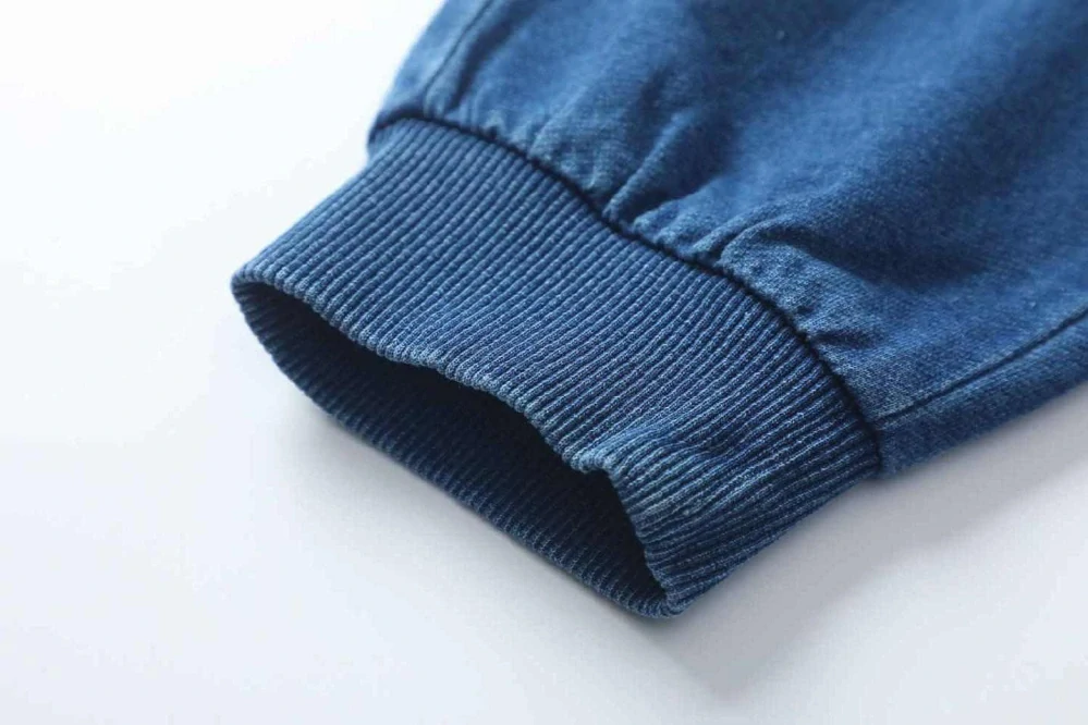 Chlapecké riflové tepláky - kalhoty Kugo CK0936 modré