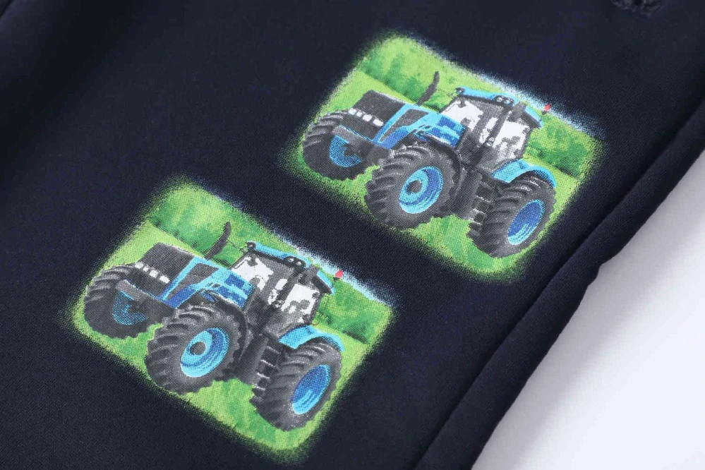 Teplé chlapecké tepláky Kugo PT2501 tmavě modré