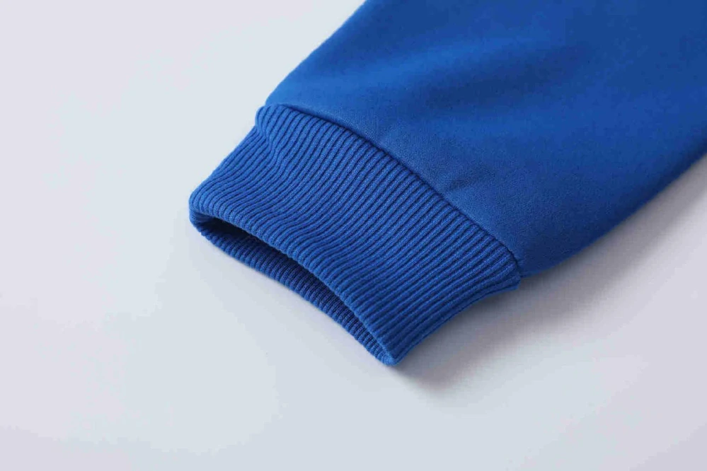 Teplá chlapecká mikina Kugo PT2510 s dinosaurem modrá