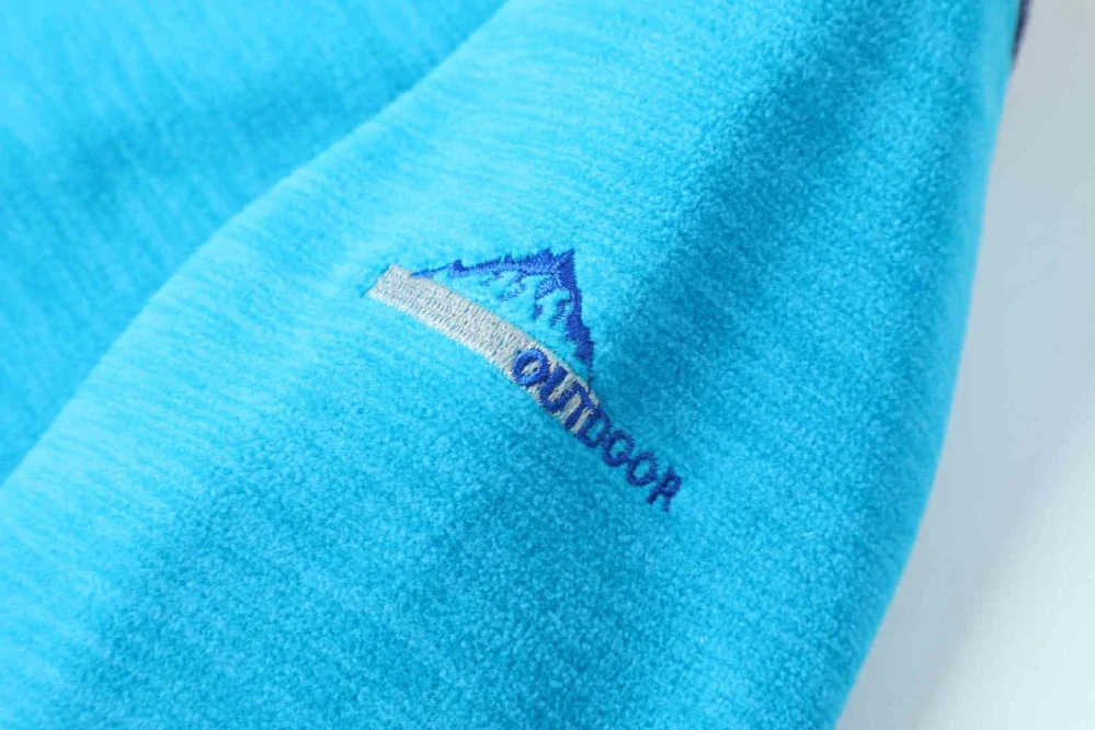 Chlapecká flísová mikina Kugo BM5615 šedomodrá