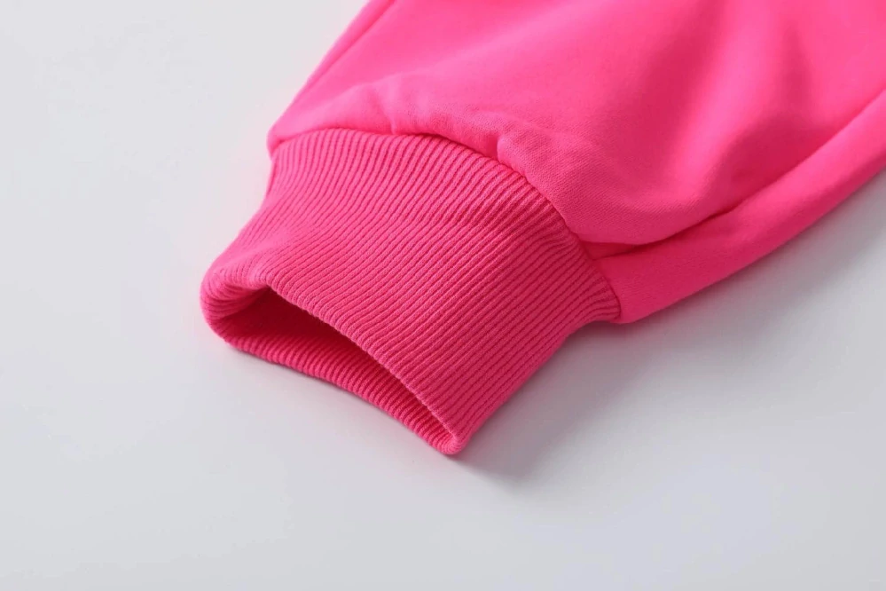 Teplé dívčí tepláky Kugo PT2502 růžové