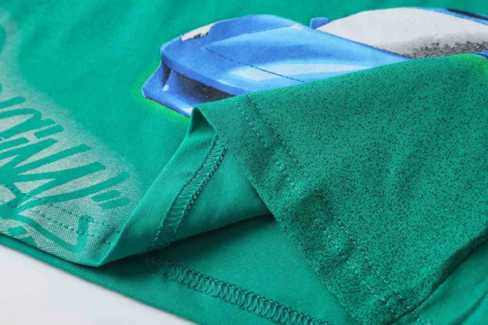 Chlapecké tričko dlouhý rukáv Kugo XC1302 zelené