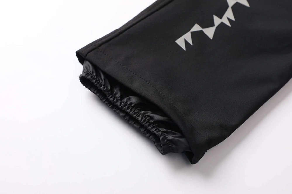 Dětské softshellové kalhoty nezateplené Kugo HK5303 černé