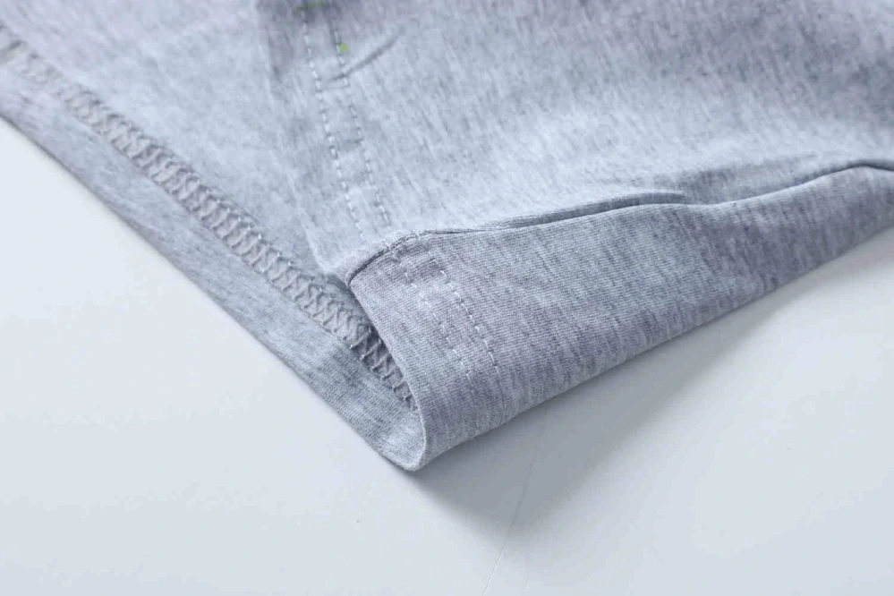 Chlapecké tričko krátký rukáv Kugo DC9410 šedý melír