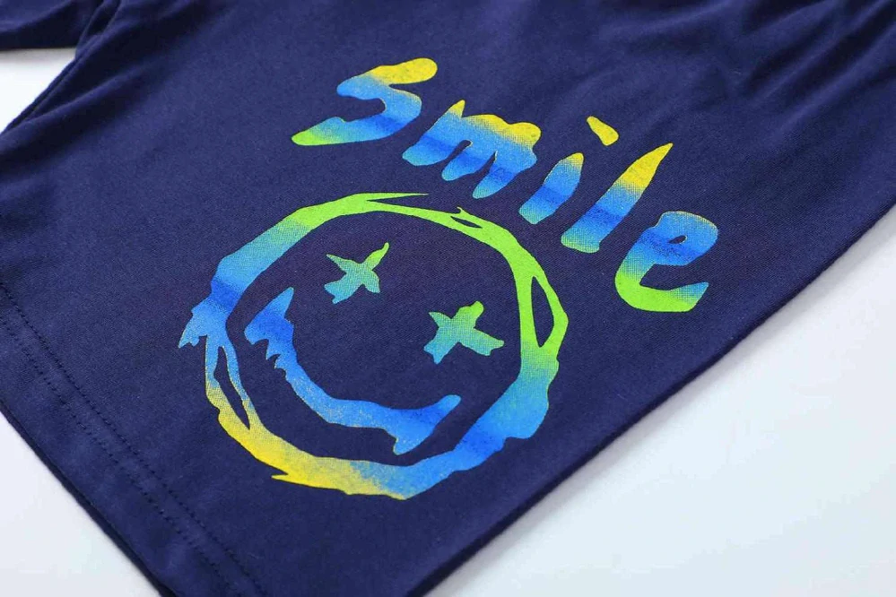 Chlapecké letní pyžamo Kugo MP5885 tmavě modré