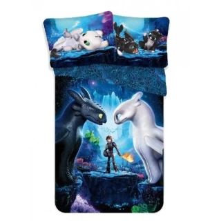 Povlečení Jak vycvičit draka 3 140x200 + 70x90 cm