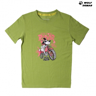 Chlapecké tričko kr.r. WOLF S2102B sv. zelené