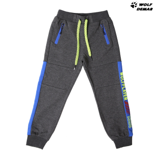 Chlapecké tepláky WOLF T2177 tmavě šedé