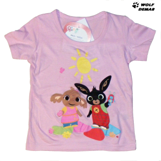 Dívčí tričko SETINO 962-645 BING sv. růžová