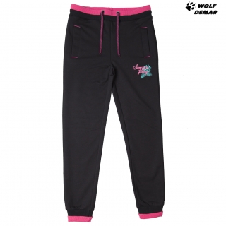 Dívčí tepláky WOLF T2182 černé