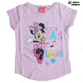 Dívčí tričko SETINO 201 Minnie sv. růžové