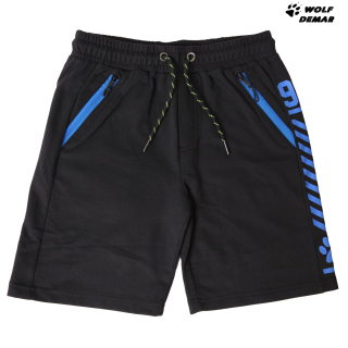 Chlapecké kraťasy WOLF T2132B černé