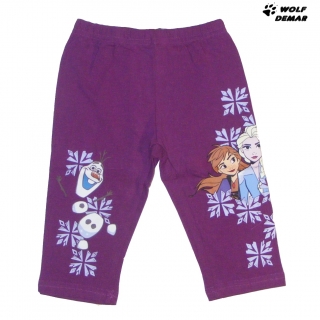 Dívčí 3/4 legíny SETINO Ledové království 48 tm. fialové