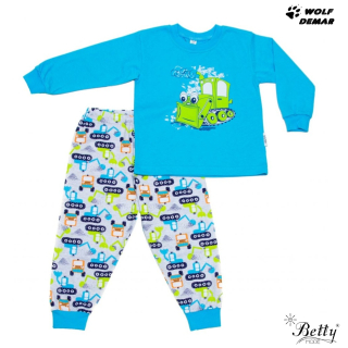 Chlapecké pyžamo BETTY MODE Bagr