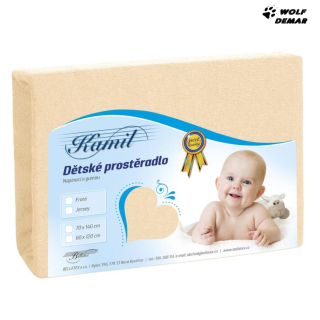 BELLATEX Dětské prostěradlo froté 70x140 cm, citrus