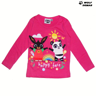 Dívčí tričko SETINO 962-649 BING tm. růžová