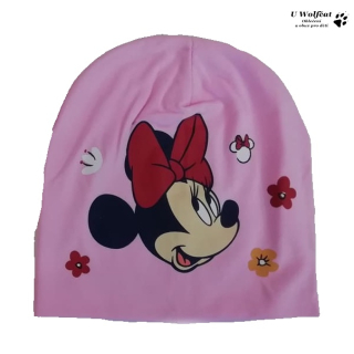 Dívčí čepice SETINO myška Minnie sv. růžová