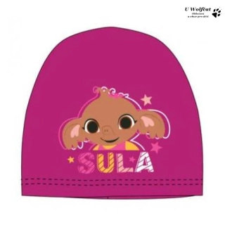 Dívčí čepice SETINO 772-003 BING tm. růžová