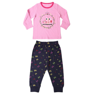 Dívčí pyžamo WOLF S2151E světle růžové