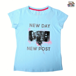 Dívčí tričko WOLF S2212B modré