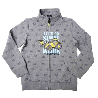 Chlapecká mikina WOLF M2253 šedá