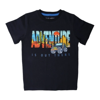 Chlapecké tričko kr.r. WOLF S2201A tmavě modré