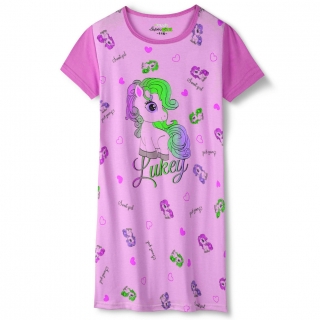 Dívčí noční košile KUGO MN1715, růžová