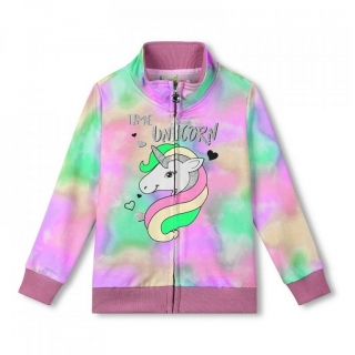 Dívčí mikina KUGO SM0384, růžová