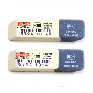 KOH-I-NOOR Pryž 6541/60 šedo-bílá kombinovaná