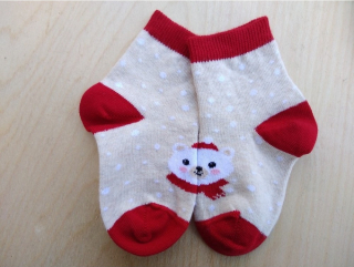 Dětské ponožky TREPON Brumík, béžový melír