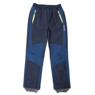 Softshellové kalhoty s fleecem WOLF B2296, modré