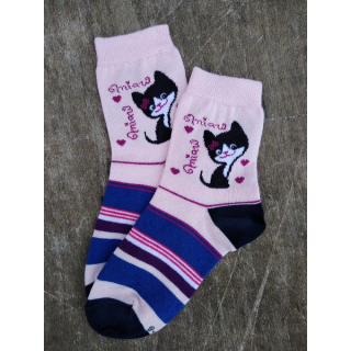 Dívčí ponožky TREPON Minda, modré