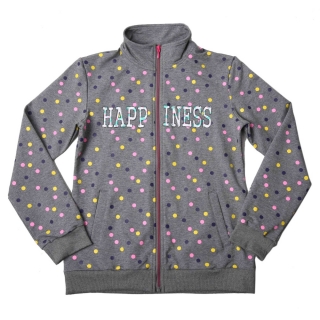 Dívčí mikina WOLF M2256, šedá