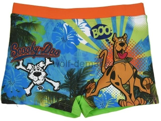 Dětské chlapecké plavky Sun City OE1924 Scooby Doo oranžové