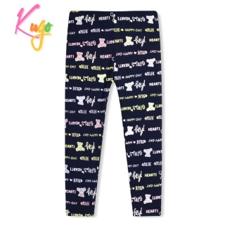 Dívčí legíny Kugo SL0390, černé