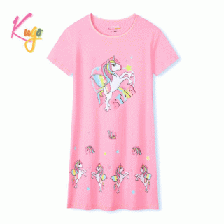 Dívčí noční košile KUGO MN1766, světle růžová