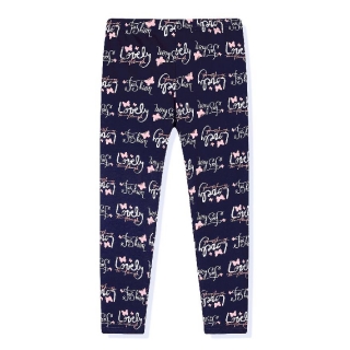 Dívčí legíny KUGO FL6741, tmavě modré