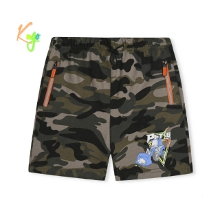 Chlapecké maskáčové kraťasy KUGO TM8249, béžové