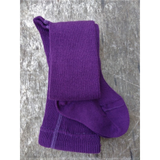 Dětské bavlněné punčocháče TREPON Bavlik, fialové