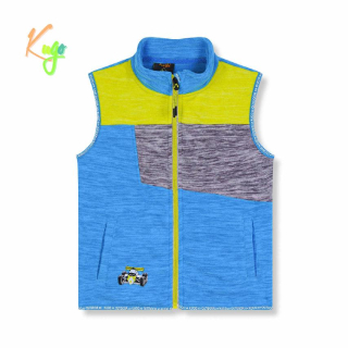 Chlapecká flísová vesta KUGO FM9701, tyrkysová