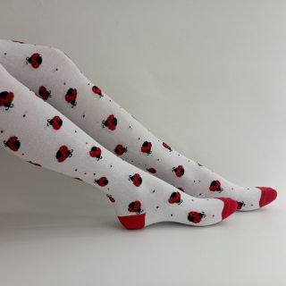 Dívčí punčocháče TREPON Linda, bílé