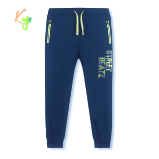 Chlapecké tepláky KUGO MT0568, petrolejové